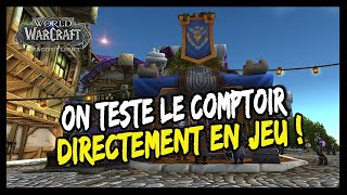 ON TESTE LE COMPTOIR DIRECTEMENT EN JEU !! 🔥🔥