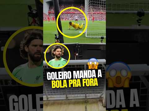 ELES PREVIRAM O GOL NO ESCANTEIO 😱⚽ #futebol #liverpool #alisson