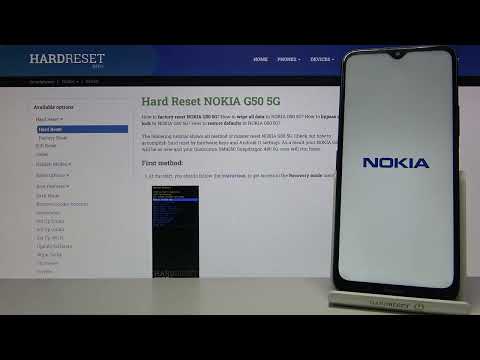 View of the boot animation on Nokia g50 5g | Nokia g50 5g boot process