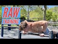 JUST SOME RAW TRAINING FOOTAGE | HARD WORK AND FOCUS | HIGH REP SETS