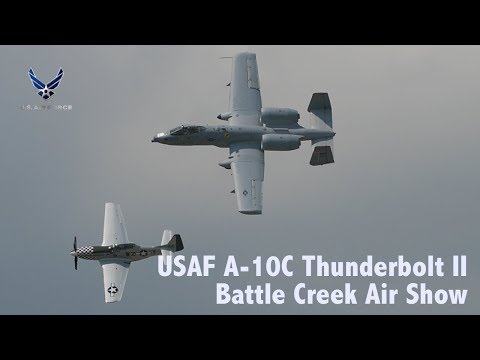 USAF A-10C Thunderbolt II Demo - Battle Creek Air Show
