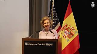 Palabras de S.M. la Reina Doña Sofía en la entrega de los “Premios Sophia a la Excelencia”, del Queen Sofía Spanish Institute