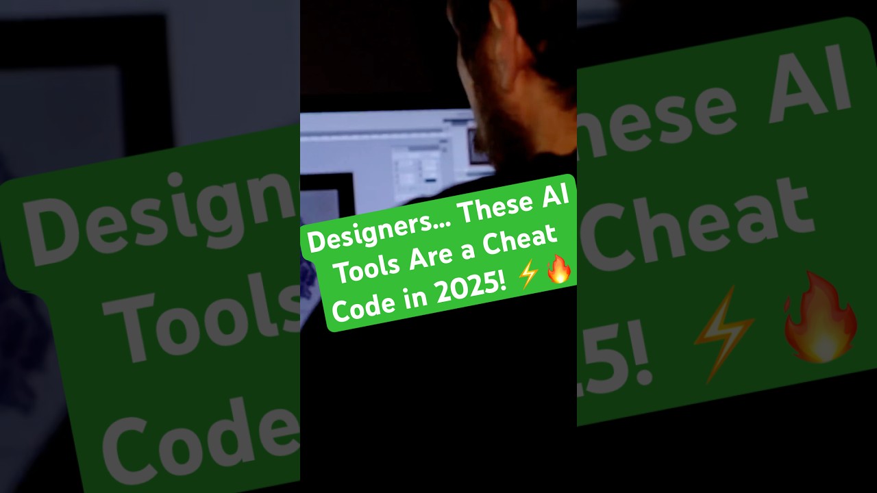 ❤️Designers… These AI Tools Are a Cheat Code in 2025! ⚡🔥#ai #productivity #designer