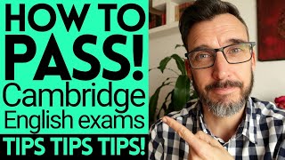 HOW TO PASS THE CAMBRIDGE ENGLISH EXAMS || B2 FIRST, C1 ADVANCED, C2 PROFICIENCY || FCE, CAE TIPS