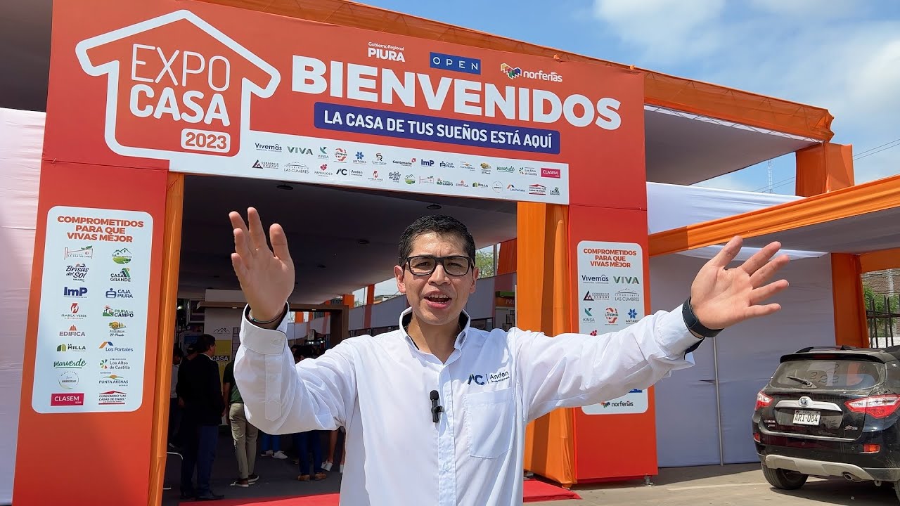 Anden Inversiones Piura - Participación "FERIA EXPO CASA 2023" 21.07.23 - Drone Piura
