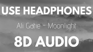 Ali Gatie - Moonlight (8D AUDIO)