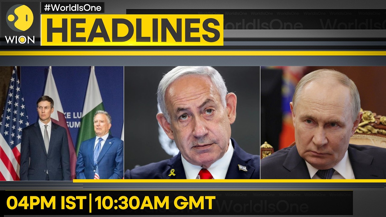Witkoff, Kushner Meet Qatari Mediators | 'No Territorial Ambitions In Lebanon' | WION Headlines