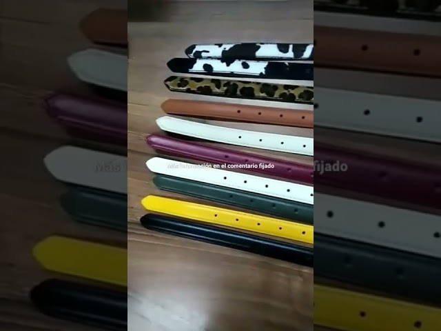 Vídeo relacionado con Azlanway Cinturón de tela universal para niños, 1 pieza, cinturón ajustable sin metal para uniformes escolares/jeans/pantalones y vestidos, Negro , Talla única