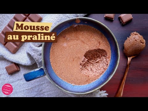 🌰 MOUSSE CHOCOLAT PRALINÉ FACILE et RAPIDE 🌰