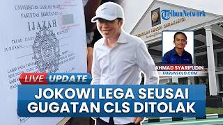 Jokowi Lega Gugatan Citizen Lawsuit Alumnus UGM soal Ijazah Ditolak PN Solo: Cerminkan Keadilan