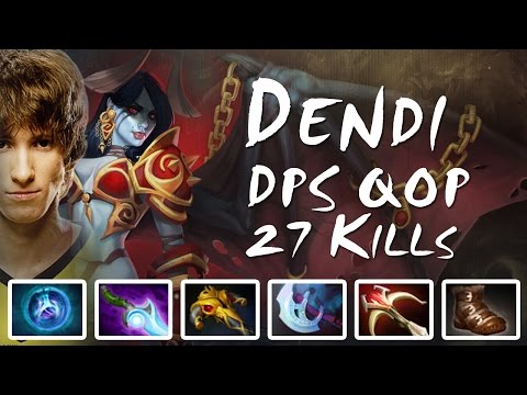 [Dota 2 POV] Dendi DPS QOP 27 kills