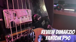 Video thumbnail for Review DiMarzio Fantom P90 DP279 by Piguitars Oficial