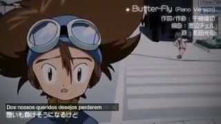 Wada Kouji - Butter-Fly (Piano Version) [Legendado em PT-PT]