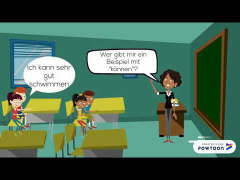 verbi modali können e dürfen