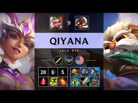 Qiyana Mid vs Corki - NA Challenger Patch 25.06