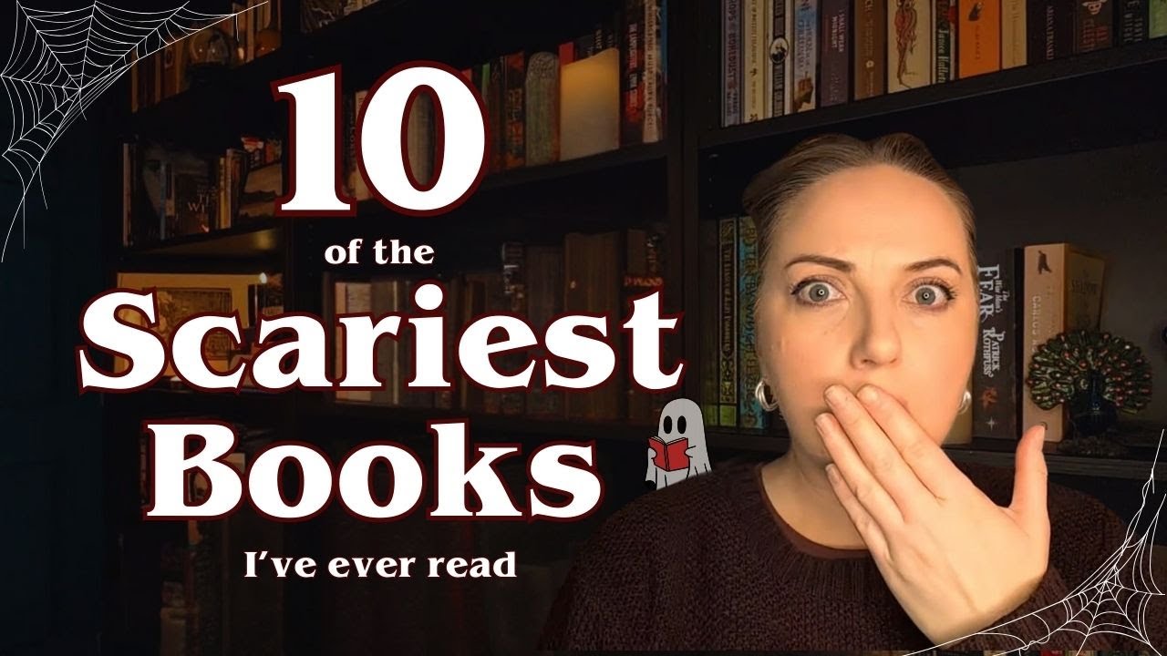 10 books that scared me to the BONE 👻Low gore, lots of ghosts