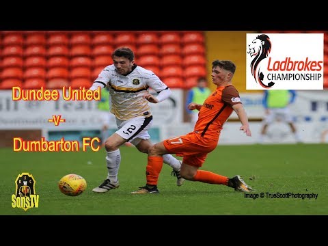 Dundee United FC v Dumbarton FC, Saturday 9th September 2017