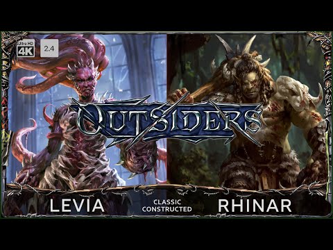 Screams in the Night! Levia vs Rhinar. Classic Constructed - Flesh and Blood TCG