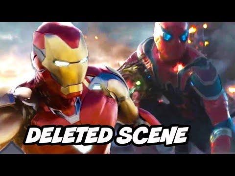 Avengers Endgame Deleted Scenes - Iron Man Final Battle Alternate Ending Breakdown