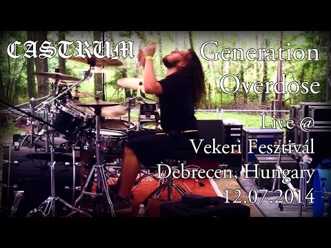 Eugene Ryabchenko - Castrum - Generation Overdose (drum cam) Video