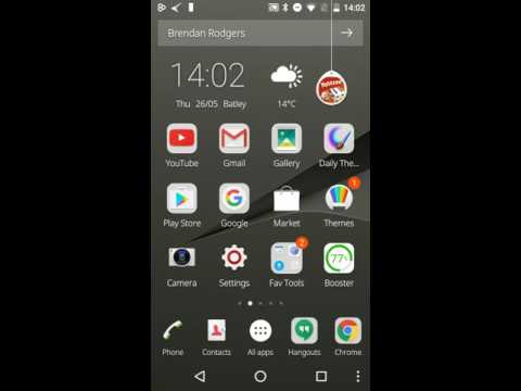 Sony Xperia Z5 CM Launcher Theme