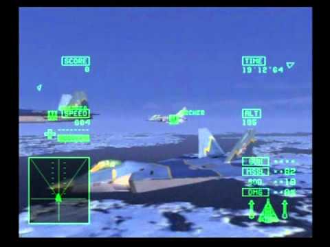 Ace Combat 5: The Unsung War | Mission 13 - Demons Of Razgriz | FB-22
