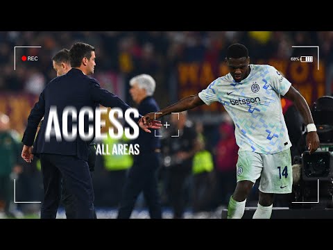 BARELLA – BONNY: THREE-POINT CONNECTION 👊😎 | ALL ACCESS 🆚 ROMA 📹