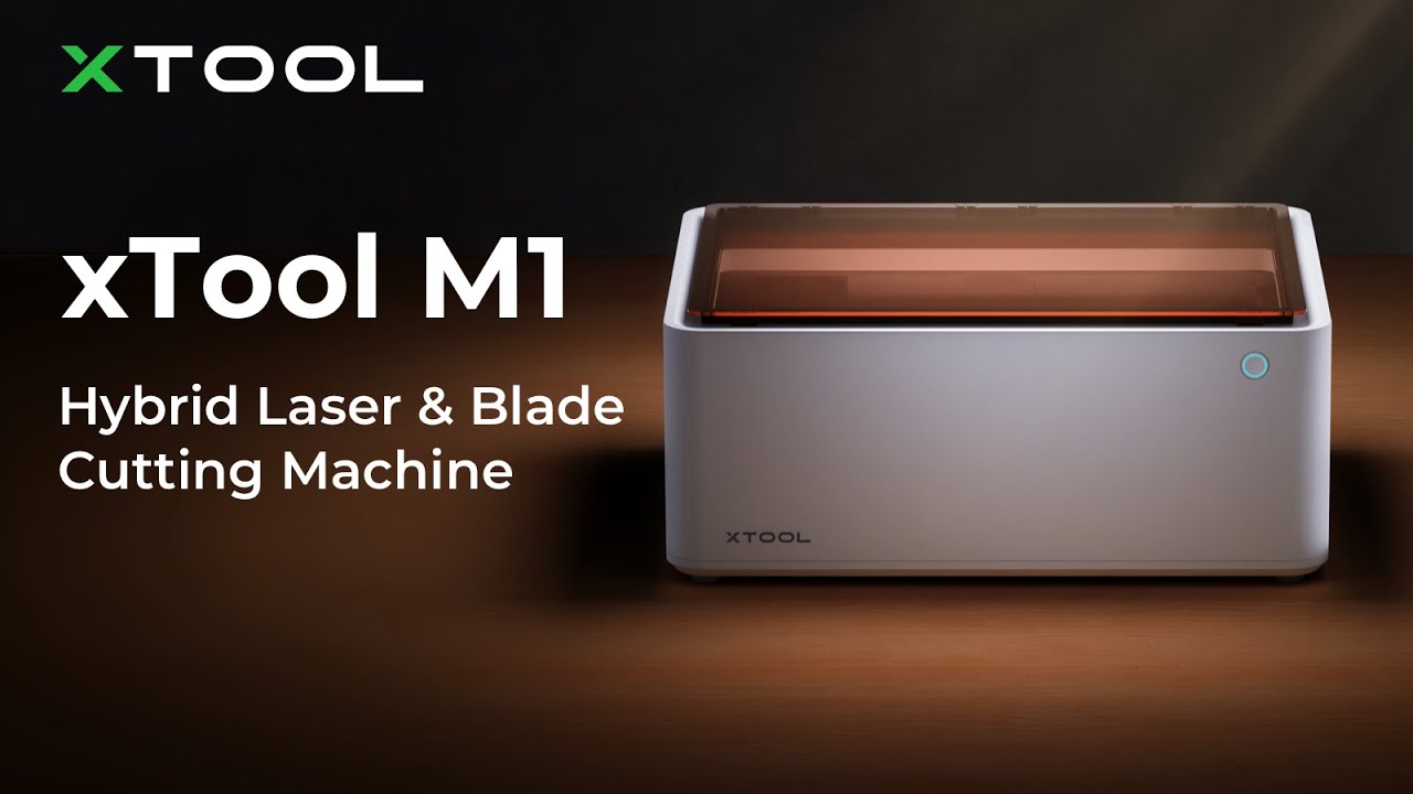 xTool M1: The Ultimate Gift-making Laser & Blade Cutting Machine 10W