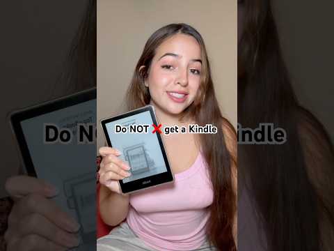 This is why you SHOULD NOT get a KINDLE🙅‍♀️#books #kindle #reading #booktube #booktok #bookreview