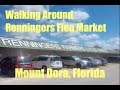 Walking Around Renningers Antique And Flea Market Mount Dora FL
