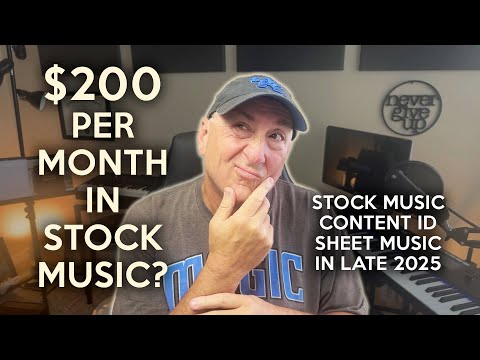 $200-$1,000 PER MONTH in Stock Music, Content ID, and Sheet Music? A Late 2025 Report