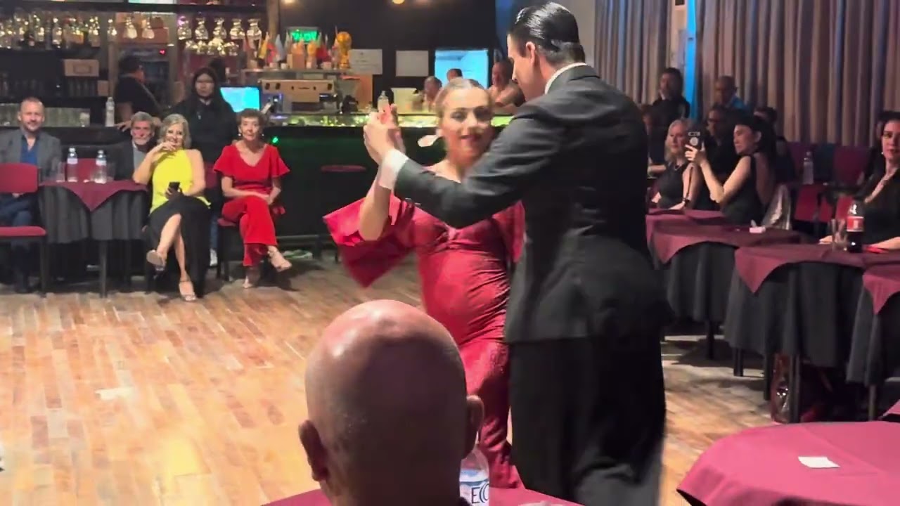 Matteo Antonietti & Ravena Abdyli. Temo. Tango/Vals performance. Buenos Aires. January 5, 2025