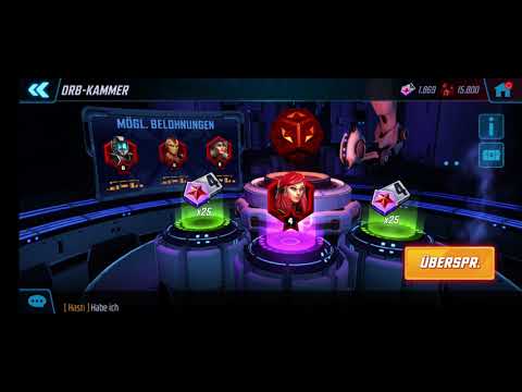 Ankündigung Emma Frost Wiedergutmachung und Orb Opening - MARVEL STRIKE FORCE #179
