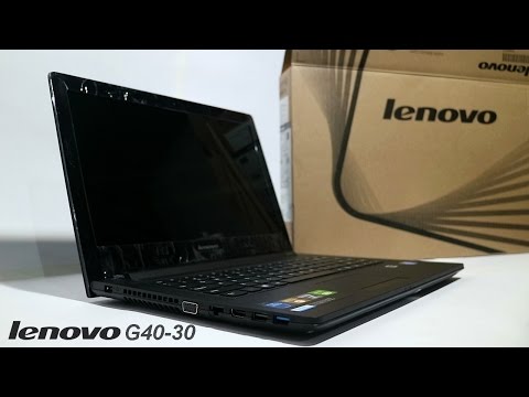 Lenovo G40-30 Unboxing