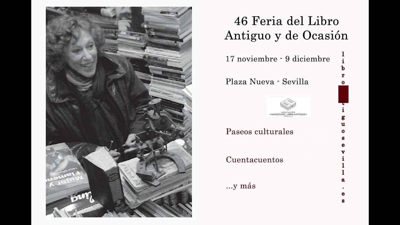 Feria del Libro Antiguo y de Ocasión - Sevilla 2023