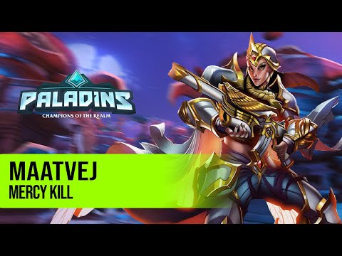 maatvej Tyra PALADINS PRO COMPETITIVE GAMEPLAY l MERCY KILL