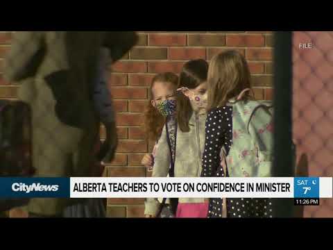 Alberta teachers to debate non-confidence vote in Minister