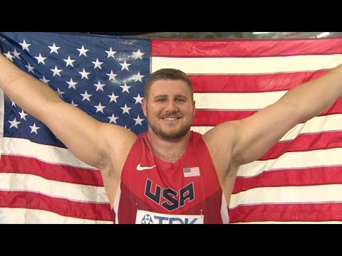 WHC 2015 Beijing - Joe Kovacs USA Shot Put Final Gold