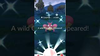 Catch & Release - shiny Corphish #pokemon #pokemongo #shinypokemon
