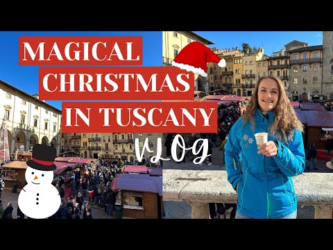 VLOG 🎄 CHRISTMAS IN TUSCANY 🎁🇮🇹