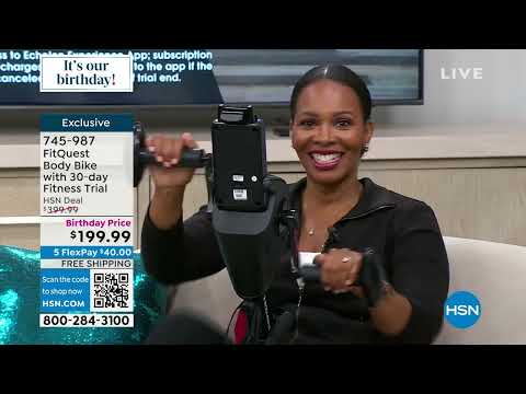 FitQuest Body Bike with 30day Fitness Trial