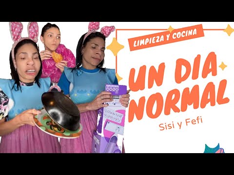 Sisi y Fefi: Cociando y Limpiando