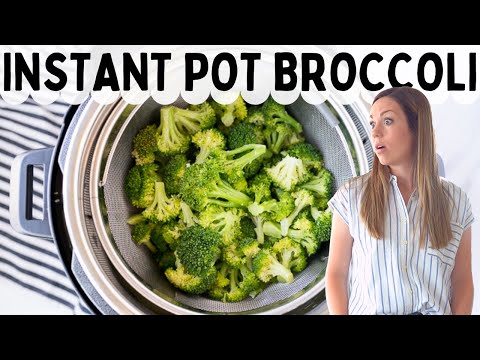 How to Make Broccoli in The Instant Pot-  Zero Minute Cook Time!