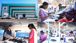 Amazing Garment Manufacturing Process from Fabric to Finished Product 