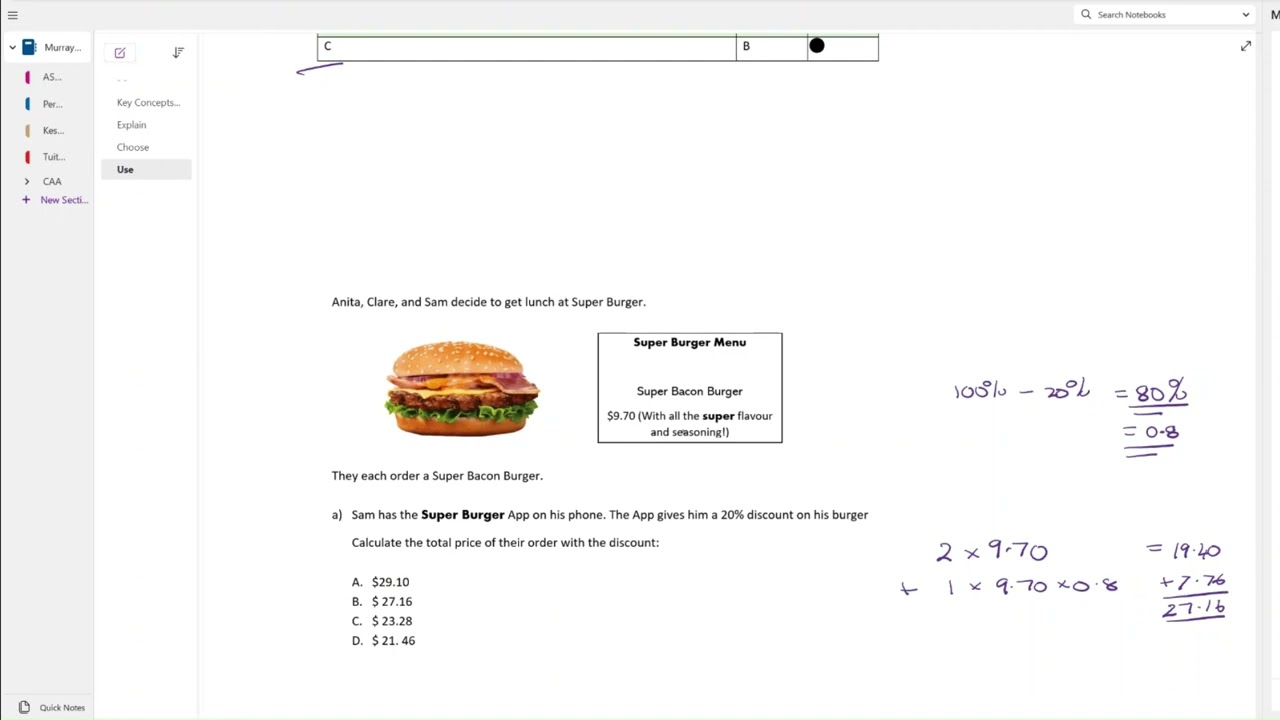 Numeracy Skill Use Video 1