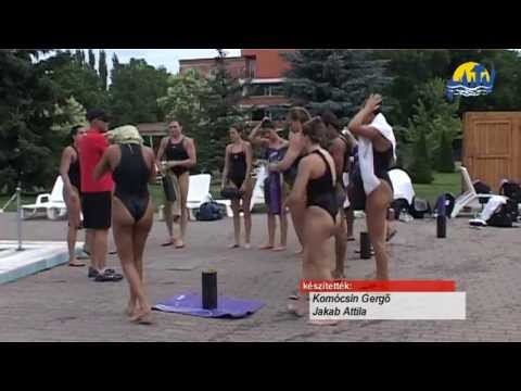 Vízipólós hölgyek a Békében
