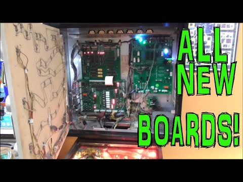 1979 Williams Gorgar With ALL NEW PCB's But The Speech STILL Doesn't Work!  Vintage Pinball Repair