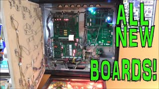 1979 Williams Gorgar With ALL NEW PCB's But The Speech STILL Doesn't Work!  Vintage Pinball Repair