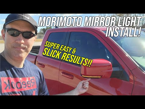 Morimoto Mirror lights Install  and Review - 2017 RAM Sport