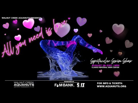 Walnut Creek Aquanuts 2025 Fall Show:  All You need is love